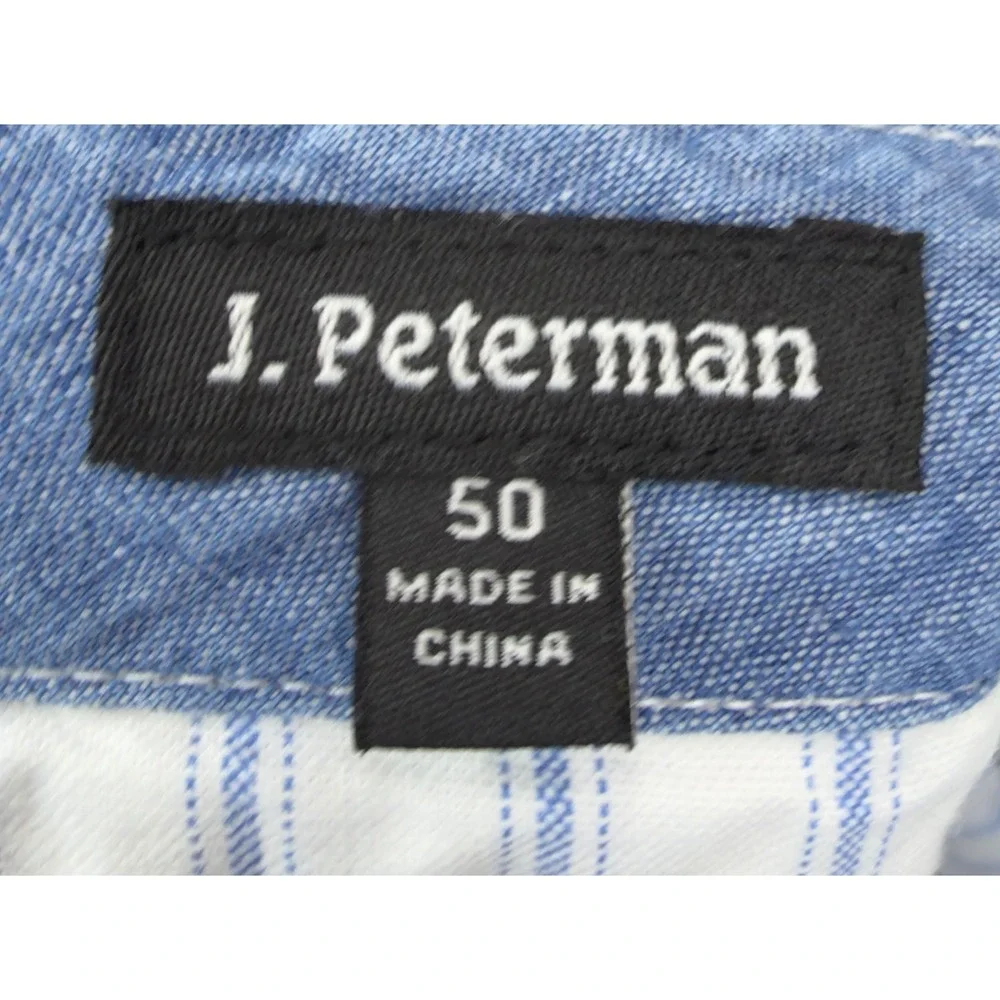 J. Peterman peterman chambray
